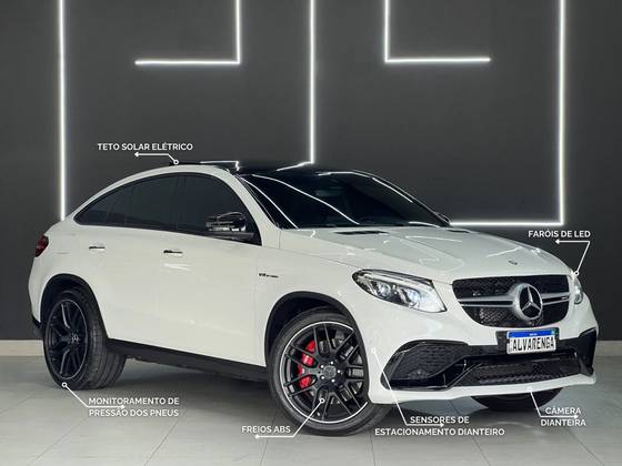MERCEDES-BENZ GLE 63 AMG 5.5 V8 TURBO GASOLINA COUPÉ 4MATIC 7G-TRONIC